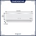 Amstrad 1.0 Ton 3 Star Inverter Split Air Conditioner - Perfecto Series (AMSi1332)