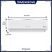 Amstrad 1.5 Ton 3 Star Inverter Split Air Conditioner - Perfecto Series (AMSi2032)