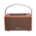 Aiwa Bluetooth Speaker | Portable Speaker with Powerful Bass, Long Battery Life, and Built-in Microphone | MI-X150 (Brown)