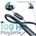 Boult Curve Max with 100H Playtime, ENC Mic, Dual Device Pairing, Fast Charging, 5.3v Bluetooth Headset  (Blue, In the Ear)