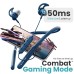 Boult Curve Max with 100H Playtime, ENC Mic, Dual Device Pairing, Fast Charging, 5.3v Bluetooth Headset  (Blue, In the Ear)