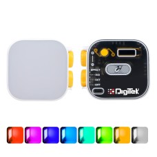 DIGITEK LED-D10W RGB LED Camera Light Full Color Portable Camera LED Light