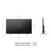 VU 50" The GloLED Series 4K Smart LED Google TV 50GloLED (Grey)